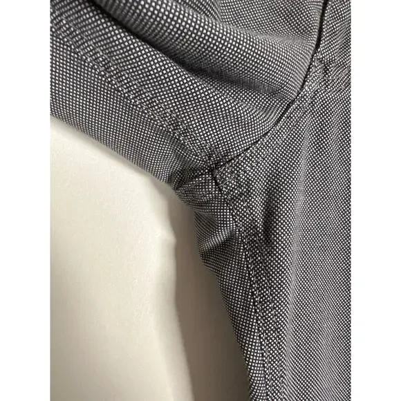 Brax Cooper Fancy Regular 33/30 Gray Black Diamond Comfort Chino Office Casual - Picture 3 of 9